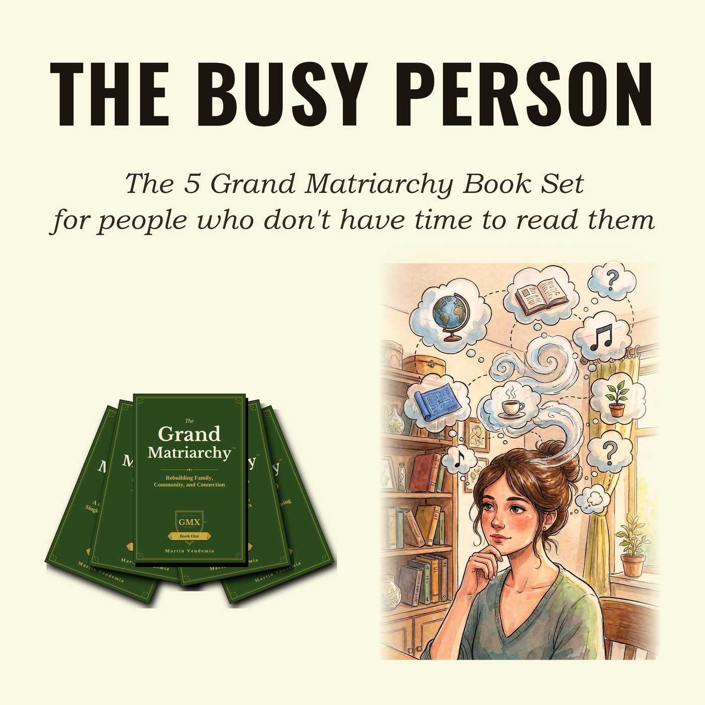 The Busy Person's 5 Books cover